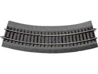 H0 RocoLine (met ballastbed) 42522 Gebogen rails 6 stuk(s)