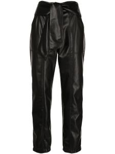 Simkhai pantalon Tessa en cuir artificiel - Noir