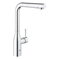 Grohe Essence keukenkraan met voetbediening dual spray chroom 30311000