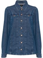 7 For All Mankind chemise d'inspiration western en jean - Bleu