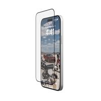 URBAN ARMOR GEAR PLUS Tempered Glass Screen Protector Apple iPhone 15 Plus [9H Dubbel gehard glas, anti-vingerafdruk, incl. montageset, 0,33 mm dun, ultrahelder].