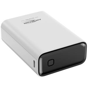 Ansmann 20000 mAh PB222PD w Powerbank 20000 mAh Power Delivery 3.0, Quick Charge 2.0 LiPo Wit Met laadregelaar, Gelijktijdig laden en ontladen, Statusweergave