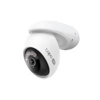 Tapo C560WS 4K 360° Beveiligingscamera/Bewakingscamera Buiten, WiFi 6 Dual-Band IP Camera, Nachtzicht, Gratis AI-detectie, Smart Tracking, Licht & Geluidsalarm, 2-weg Audio, microSD tot 512 GB