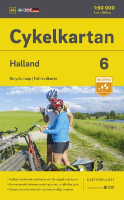 Fietskaart 06 Cykelkartan Halland | Norstedts Fietskaart 06 Cykelkartan Halland | Norstedts