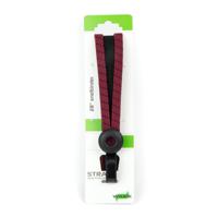 Qibbel Triobinder Eye met haak 24+2x12mm zwart/bordeaux