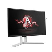 AOC Agon AG271QG 68,58 cm (27 inch) monitor (HDMI, USB-hub, displaypoort, 4ms responstijd, 165 Hz, 2560x1440, Nvidia G-Sync) Zwart/Rood