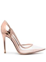 Gianvito Rossi escarpins Hortensia à ornements en cristal - Rose