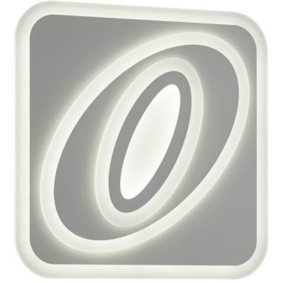 LED Plafondlamp - Trion Coson - 40W - Aanpasbare Kleur - Dimbaar - Afstandsbediening - Vierkant - Mat Wit - Kunststof