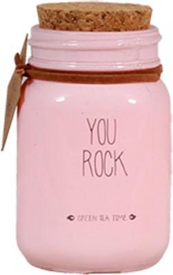 My Flame Lifestyle scented soy candle pink you rock My Flame Lifestyle scented soy candle pink you rock