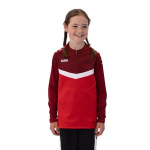 JAKO Iconic Trainingstrui 1/4-Zip Kids Rood