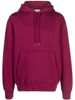 Maison Kitsuné hoodie en coton à patch renard - Violet