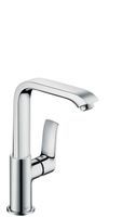 Hansgrohe Metris Wastafelkraan Push Open Chroom