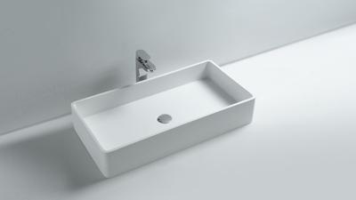 SSI Design Louisiana wastafel Solid Surface 80x40x15cm SSI Design Louisiana wastafel Solid Surface 80x40x15cm