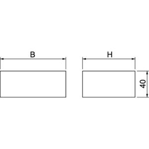 OBO Bettermann 7218160 Afdichtingsstrip 1 stuk(s)