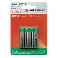 AgfaPhoto NiMH Micro AAA 900 mAh 4-pack