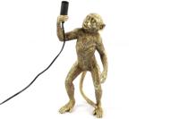 Decostar Aap tafellampje Cheeta Monkey Stay right goud 776229