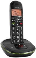 Doro PhoneEasy 105wr draadloze DECT telefoon met antwoordapparaat zwart