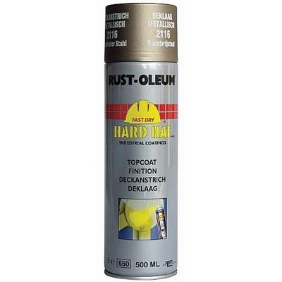 rust-oleum hard hat deklaag metallic fonkelend aluminium spuitbus 500 ml rust-oleum hard hat deklaag metallic fonkelend aluminium spuitbus 500 ml