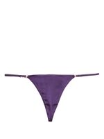 Fleur Du Mal string Chain Luxe - Violet