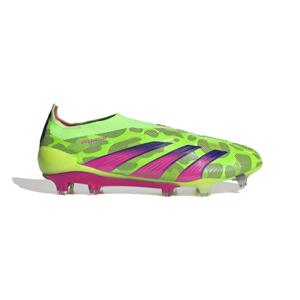 adidas Predator Elite Veterloze Gras Voetbalschoenen (FG) Groen Roze Paars