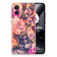 Motorola Edge 30 Neo TPU Case Bosje Bloemen