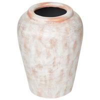 Beliani - MIRI - Decoratieve vaas - Off-white - Terracotta