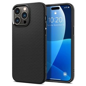 Spigen Liquid Air iPhone 14 Pro TPU Case - Zwart