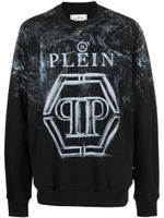 Philipp Plein sweat à logo imprimé - Noir