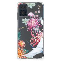 Motorola Moto E22 | E22i Case Anti-shock Bird Flowers