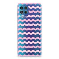 Motorola Moto G100 TPU bumper Waves Roze