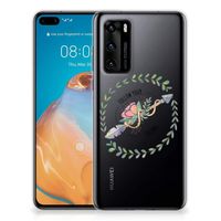 Huawei P40 Telefoonhoesje met Naam Boho Dreams