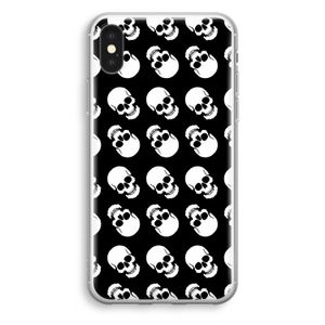 Musketon Skulls: iPhone X Transparant Hoesje