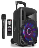 Fenton FT10LED karaoke speaker 450W 10" met LED verlichting