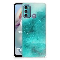 Hoesje maken Motorola Moto G60 Painting Blue - thumbnail