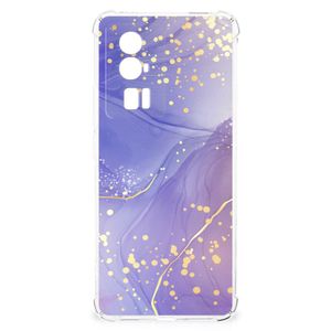 Back Cover voor Xiaomi Poco F5 Pro Watercolor Paars