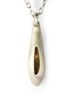 Parts of Four collier à pendentif Chrysalis - Argent