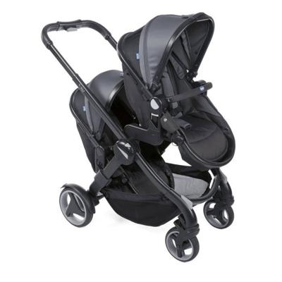 Chicco 00079003850000 kinderwagen Tandem-kinderwagen 2 zitplaats(en) Zwart