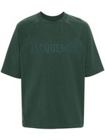 Jacquemus haut Le T-shirt Typo - Vert