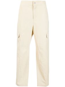 The North Face embroidered-logo trousers - Tons neutres