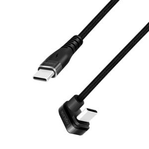 LogiLink USB-kabel USB 2.0 USB-C stekker 3.00 m Zwart CU0194