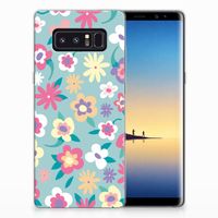 Samsung Galaxy Note 8 TPU Case Flower Power - thumbnail