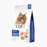 Catit Recipes Kattenvoer voor volwassenen, vogelrecept met zeevis, 400 g