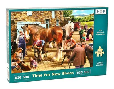 Time for new Shoes Puzzel 500 XL stukjes