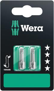 Wera 851/1 TZ SB SiS 05073326001 Kruis-bit PH 1, PH 2, PH 3 Gereedschapsstaal Taai D 6.3 3 stuk(s)