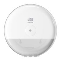 Tork 681000 toiletpapierhouder Wit Kunststof Dispenser voor toiletpapierrollen - thumbnail