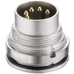 Lumberg 0315 03 DIN-connector Stekker, inbouw verticaal Aantal polen: 3 Zilver 1 stuk(s)