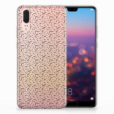 Huawei P20 TPU bumper Stripes Dots Huawei P20 TPU bumper Stripes Dots