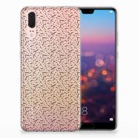 Huawei P20 TPU bumper Stripes Dots