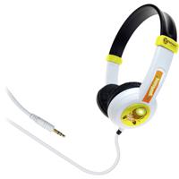 Geemarc KIWIBEAT Over Ear koptelefoon Kinderen Kabel 5-kleurig, Groen, Oranje, Zwart, Wit Lichtgewicht, Volumeregeling, Headset - thumbnail