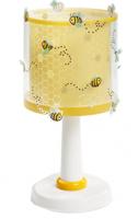 Dalber tafellamp Bee Happy junior 14 x 29 cm E14 40W geel